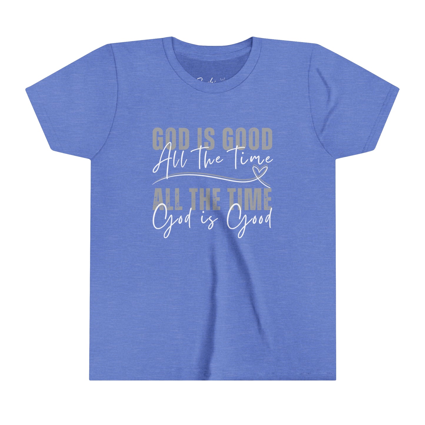 God is Good Heart Youth T-Shirt