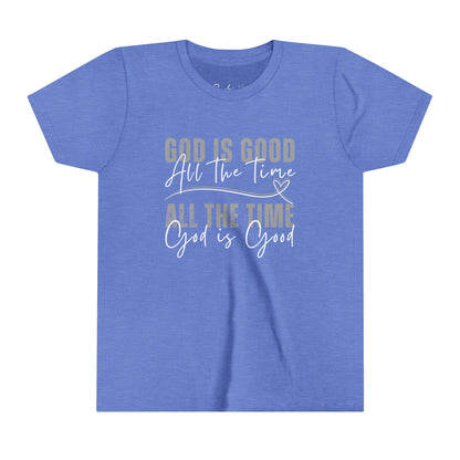 God is Good Heart Youth T-Shirt