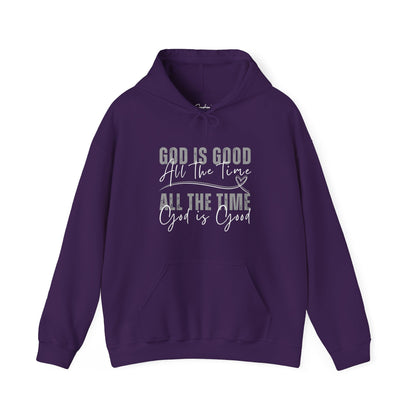 God is Good Heart Hoodie