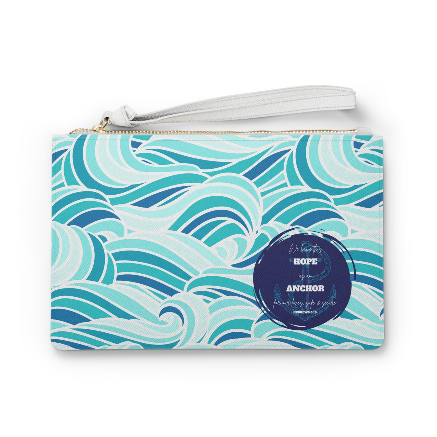 Hope is an Anchor Zippered Pouch