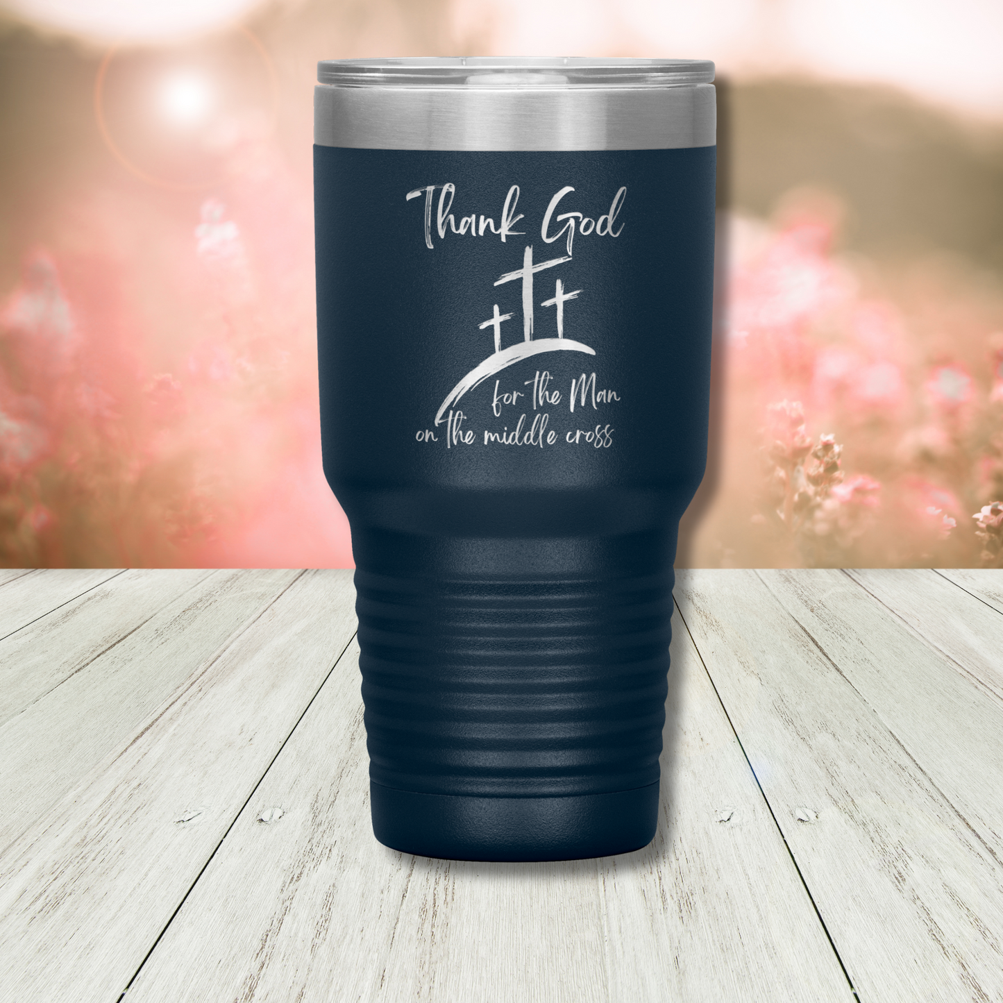 Man on the Middle Cross 30 oz. Tumbler