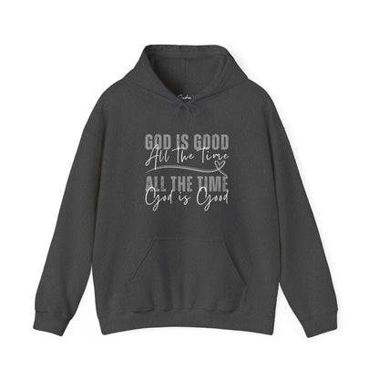 God is Good Heart Hoodie