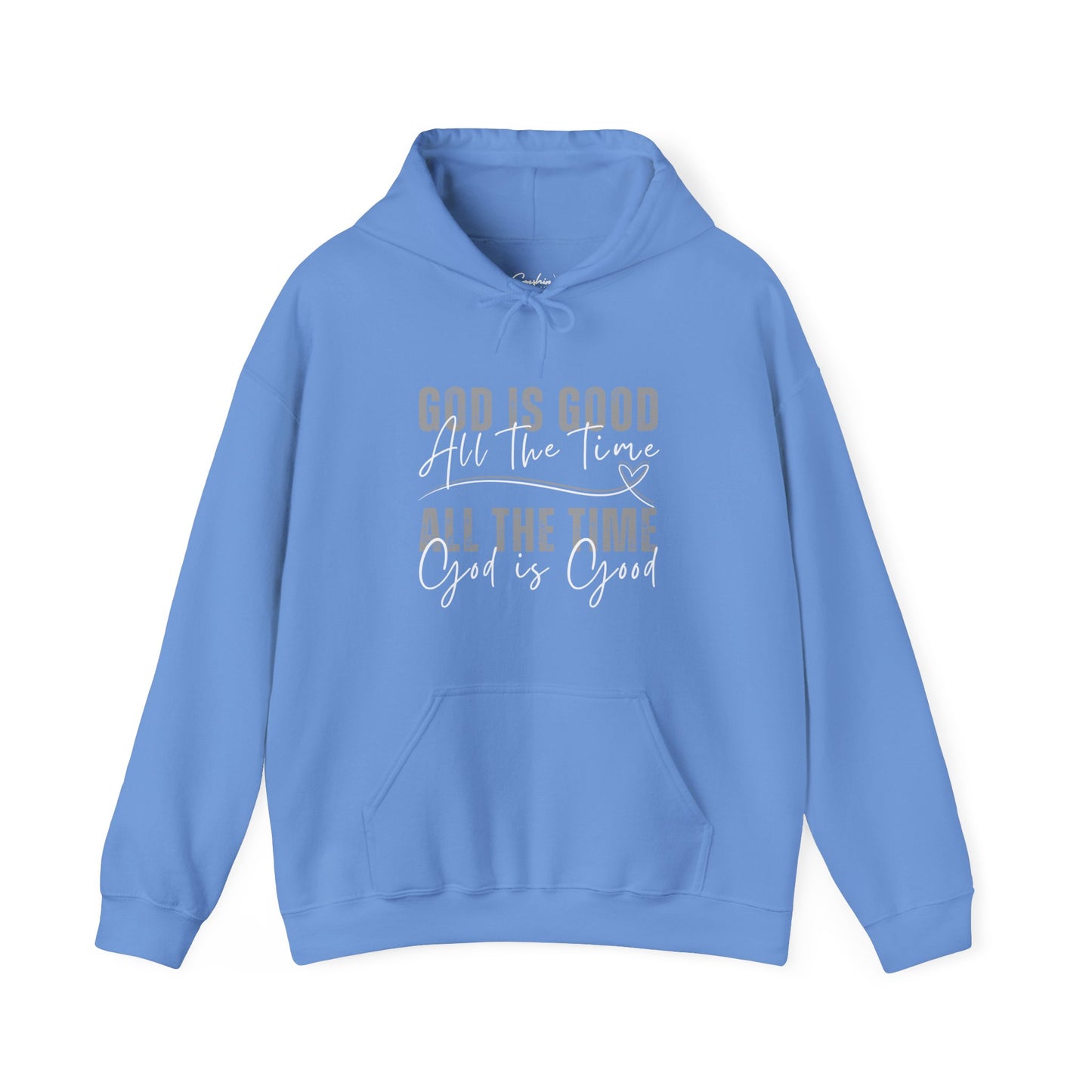 God is Good Heart Hoodie