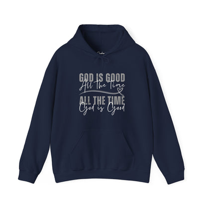 God is Good Heart Hoodie