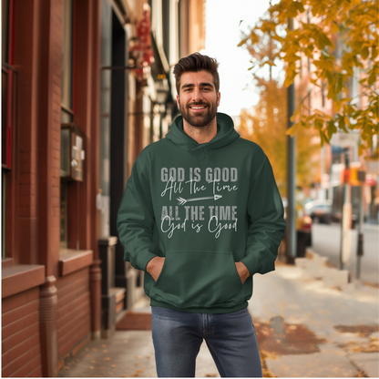 God is Good Arrow Hoodie