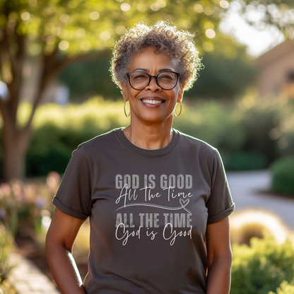 God is Good Heart T-shirt