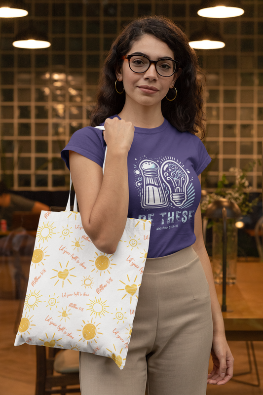 Let Your Light So Shine Tote Bag